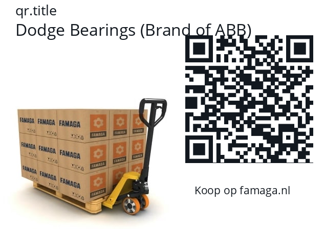   Dodge Bearings (Brand of ABB) SFC-IP-315RE
