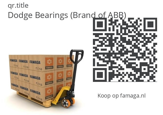   Dodge Bearings (Brand of ABB) 069417