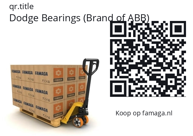   Dodge Bearings (Brand of ABB) 069966