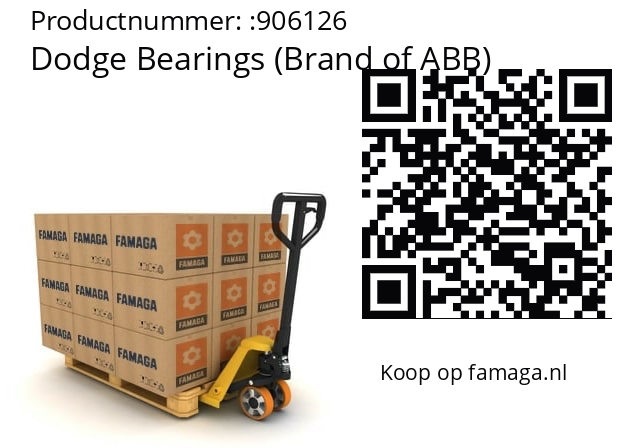   Dodge Bearings (Brand of ABB) 906126